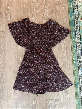Free People Florence Mini Dress with Pink and Orange Floral